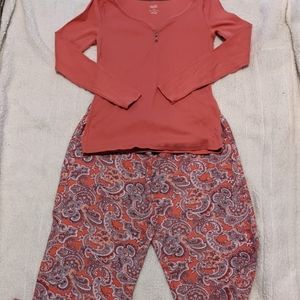 Paisley printed Pajama Set